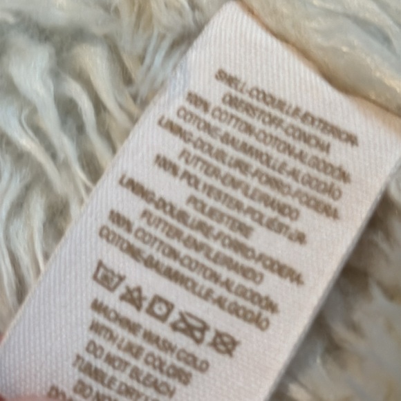 Free People Denim and Sherpa jacket large - Picture 16 of 16